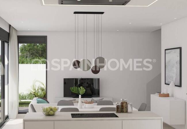 El Campello Alicante'de Sahile ve Şehre Yakın Lüks Villalar 8