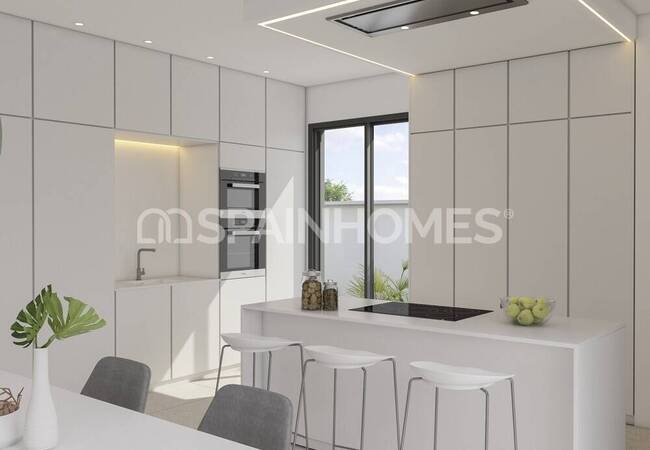 El Campello Alicante'de Sahile ve Şehre Yakın Lüks Villalar 10