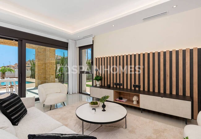 Ciudad Quesada İspanya'da Havuzlu Lüks Müstakil Villa 14