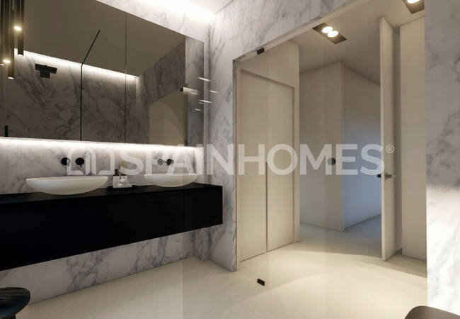 Alicante El Campello'da 3 Odalı Müstakil Villa 20