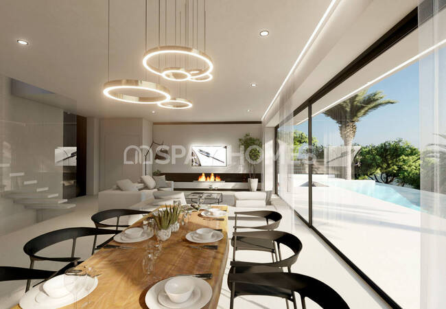 Alicante El Campello'da 3 Odalı Müstakil Villa 12