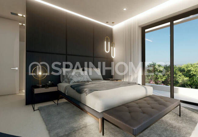 Alicante El Campello'da 3 Odalı Müstakil Villa 15