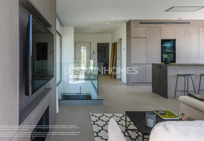 Detached Real Estate with Pools in Alicante San Miguel 38