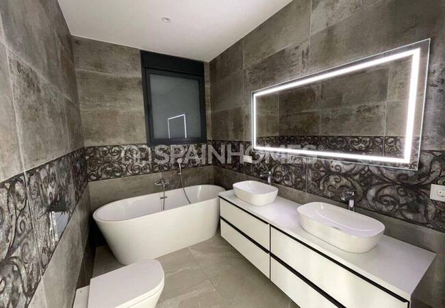 Alicante Calpe'de Peñon De Ifach Manzaralı Lüks Ev 15