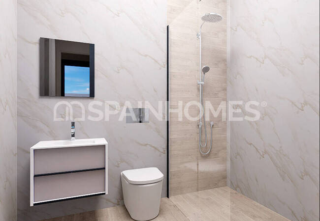 Апартаменты в центре города Финестрат рядом с морем 10