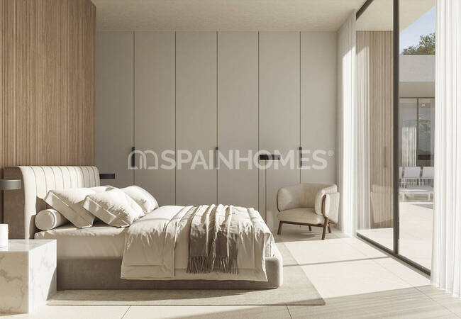 Alicante Moraira'da 4 Yatak Odalı Geniş Müstakil Villa 6