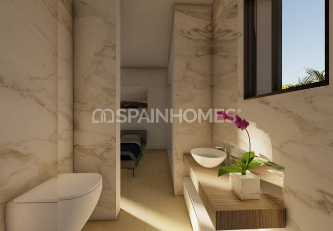 Maison Individuelle Spacieuse Et Élégante Avec Piscine À Alicante 47