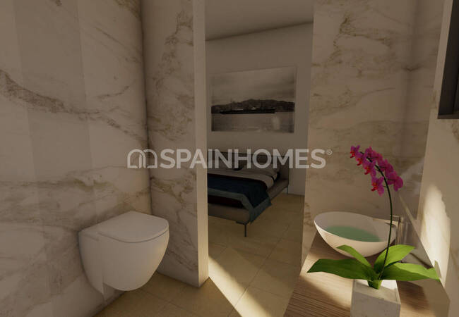 Maison Individuelle Spacieuse Et Élégante Avec Piscine À Alicante 46