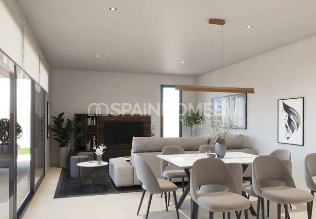 Torrevieja'da Tüm Olanaklara Yakın Havuzlu ve 3 Yatak Odalı Villalar 10