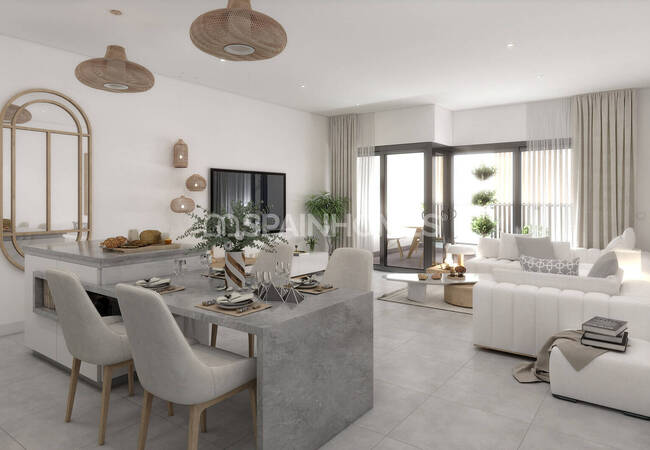 Altea'da Sahile Yakın Çevre Dostu Tasarımlı Daireler 26