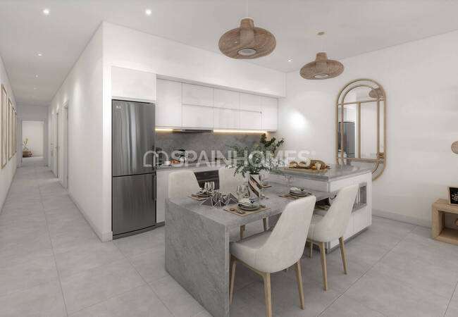 Altea'da Sahile Yakın Çevre Dostu Tasarımlı Daireler 29