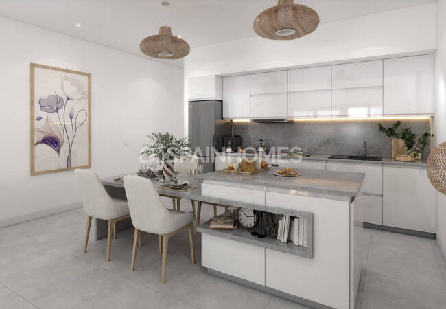 Altea'da Sahile Yakın Çevre Dostu Tasarımlı Daireler 27