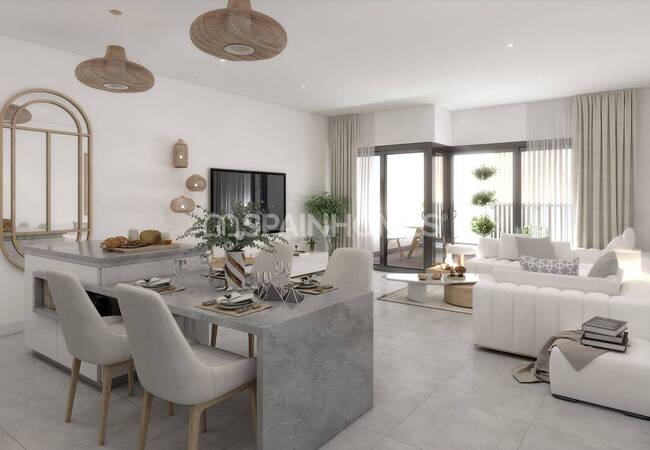 Квартиры с экологичным дизайном рядом с пляжем в Альтее 26