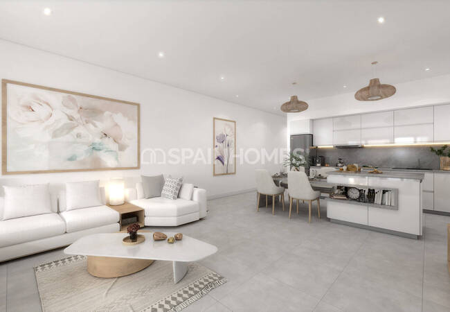 Квартиры с экологичным дизайном рядом с пляжем в Альтее 24