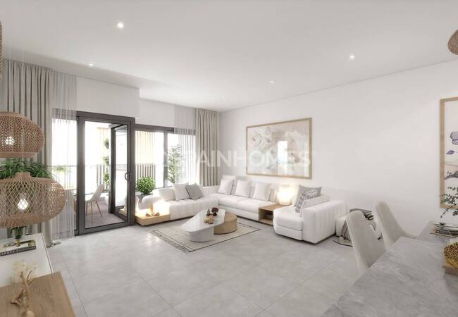 Квартиры с экологичным дизайном рядом с пляжем в Альтее 22