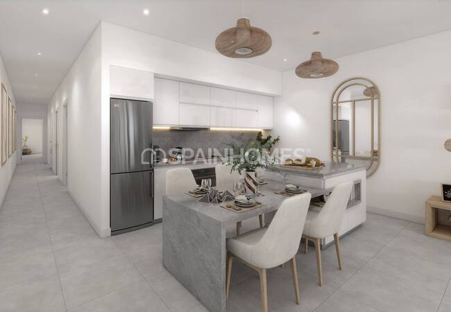 Квартиры с экологичным дизайном рядом с пляжем в Альтее 29