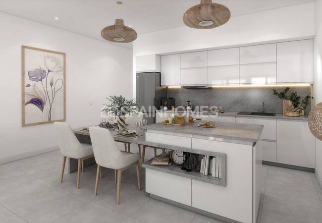 Квартиры с экологичным дизайном рядом с пляжем в Альтее 27