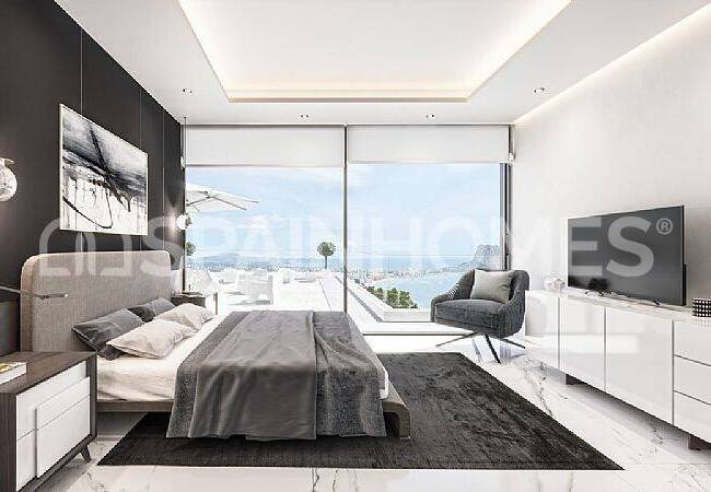 Detached Sea-view Villa with Pool in Alicante Calpe 11