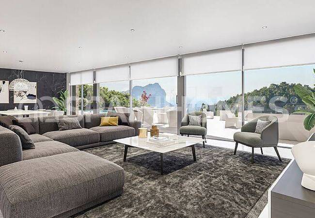 فيلا منفصلة مع مسبح وإطلالات في بينيسا أليكانتي 5