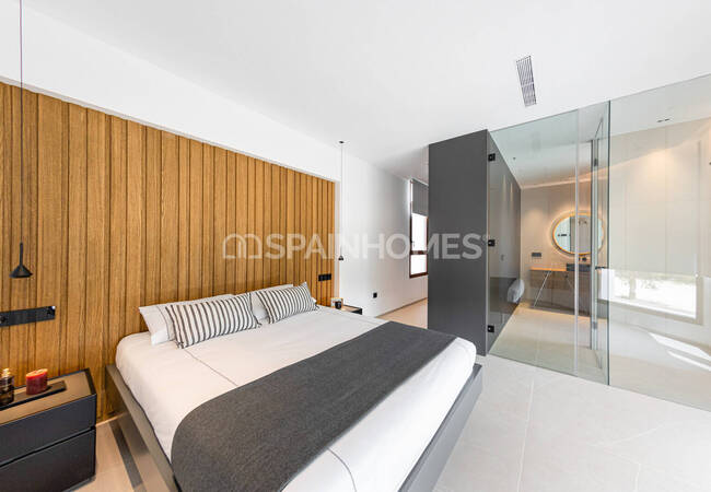 Benidorm Alicante'de Panoramik Manzaralı Lüks Villa 86