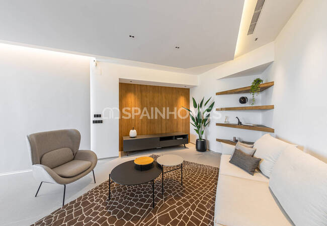 Benidorm Alicante'de Panoramik Manzaralı Lüks Villa 67