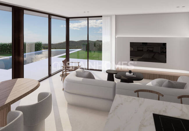 Villas Individuelles Près Du Terrain De Golf À Finestrat Alicante 9