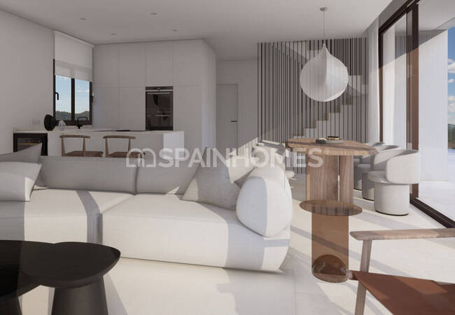 Villas Individuelles Près Du Terrain De Golf À Finestrat Alicante 11