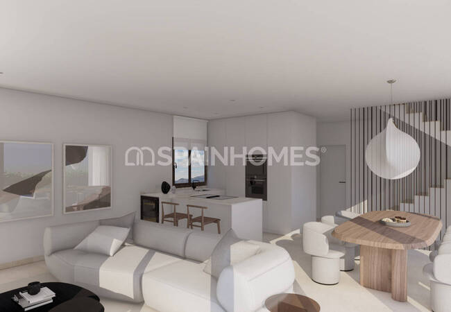 Villas Individuelles Près Du Terrain De Golf À Finestrat Alicante 12