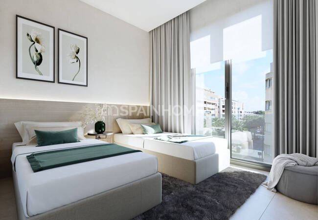 Guardamar Del Segura'da Plaja Yakın Şık Tasarımlı Daireler 15