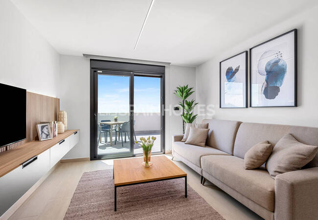 Guardamar Del Segura'da Plajlara Yakın Şık Daireler 14