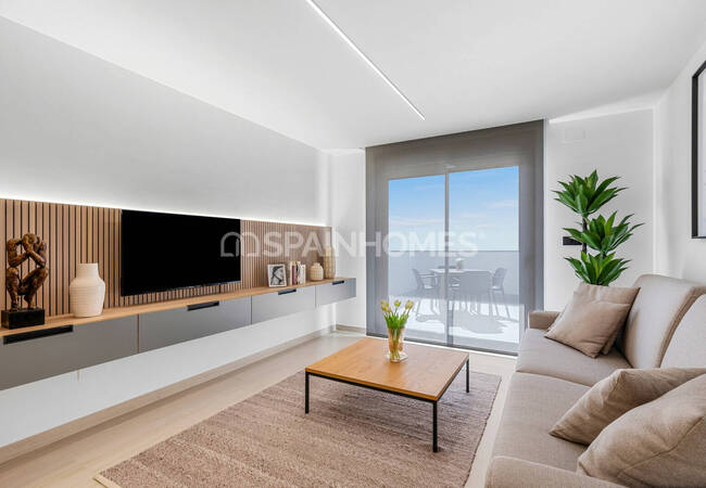 Guardamar Del Segura'da Plajlara Yakın Şık Daireler 13