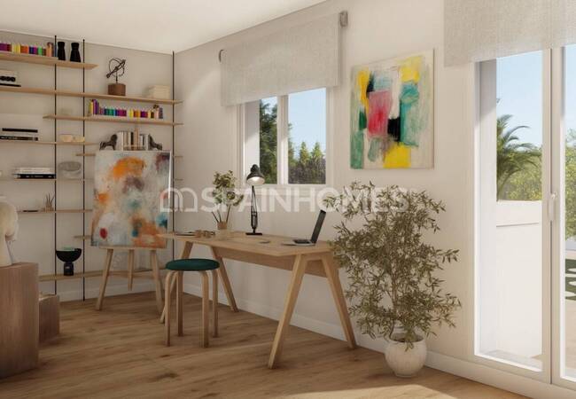 Reihenhäuser In Einem Komplex Mit Pool In Alicante La Nucia 13