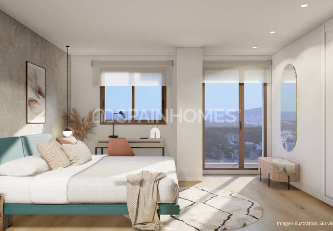 Alicante La Nucia'da Havuzlu Sitede Şık Yarı Müstakil Villalar 16