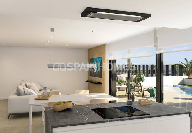 Stylish 3-bedroom Houses with Private Pool in Alicante Mutxamel 8