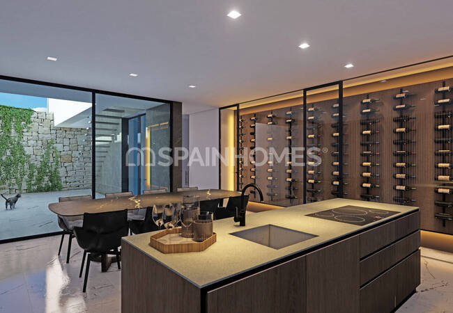 Panoramic Sea View Villa in Teulada Alicante 8