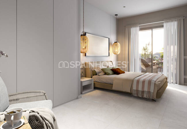 2 and 3-bedroom Golf Flats in a Complex with Pool in Finestrat 13