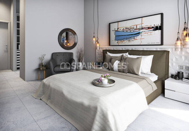 2 and 3-bedroom Golf Flats in a Complex with Pool in Finestrat 16