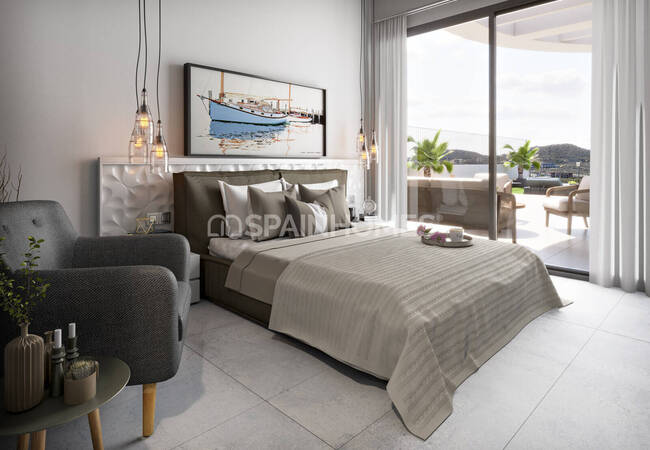 2 and 3-bedroom Golf Flats in a Complex with Pool in Finestrat 17