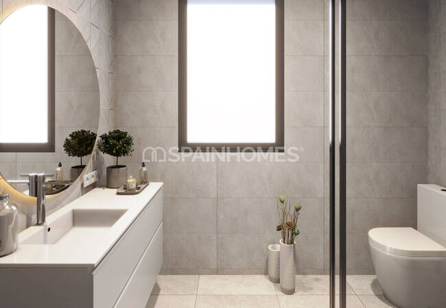 2 and 3-bedroom Golf Flats in a Complex with Pool in Finestrat 20