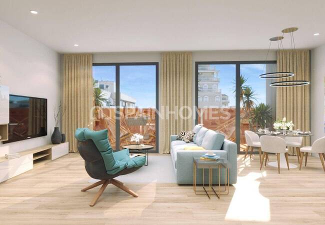 Flats in a Beachside Complex with Pool in Torrevieja Alicante 15