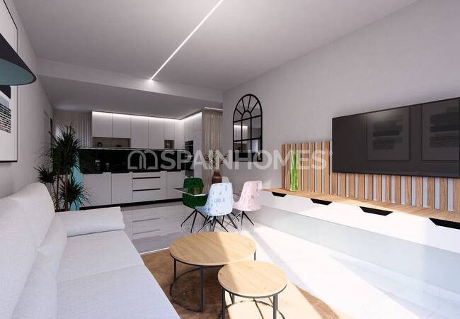 2-bedroom Golf Flats in a Complex with Pool in Algorfa Alicante 12