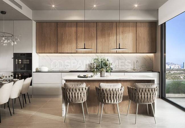 2-bedroom Flats in a Complex with Swimming Pool in Finestrat 14