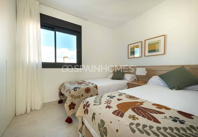 Alicante Cox'ta Havuzlu Sitede 2 ve 3 Odalı İkiz Villalar 16