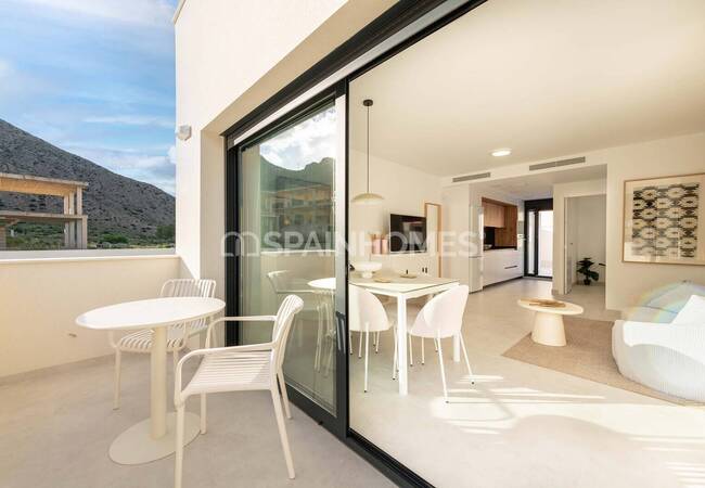 Alicante Cox'ta Havuzlu Sitede 2 ve 3 Odalı İkiz Villalar 20