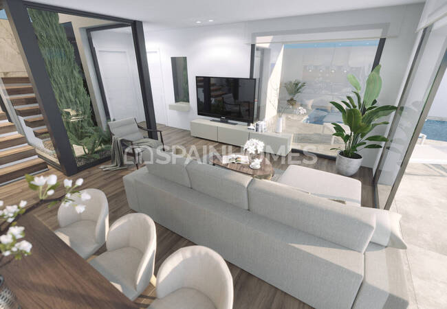 Elégantes Maisons Vue Mer Avec Piscines Privées À Finestrat 17