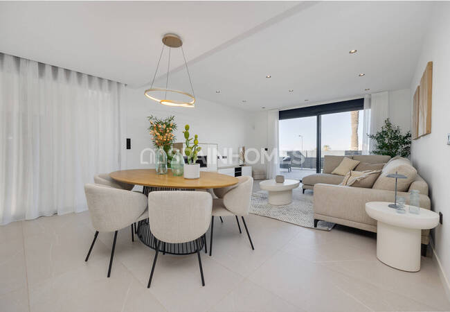 Snygga Enplanshus Med Hisnande Utsikt I Torrevieja 10