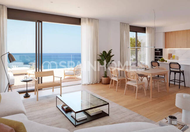 Elegante Piso Con Vistas Al Mar En Villajoyosa Alicante 5