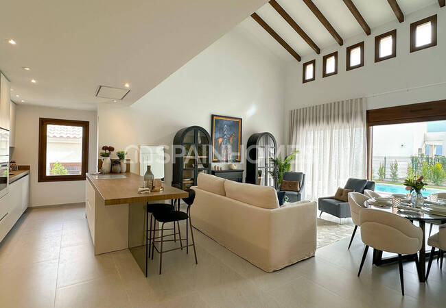 La Finca Resort Algorfa'da Havuzlu Modern 3 Yatak Odalı Evler 4