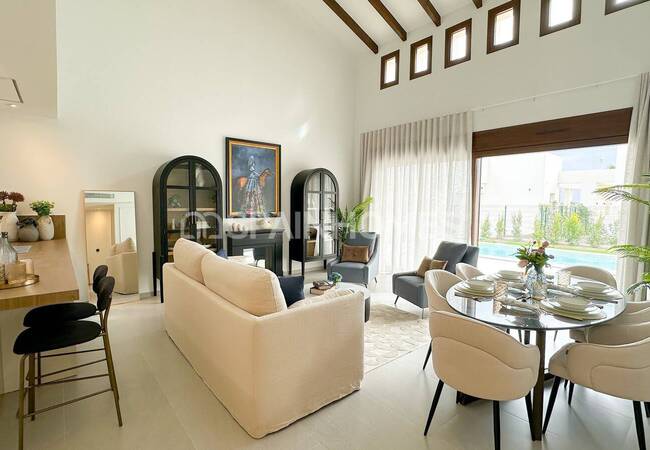 La Finca Resort Algorfa'da Havuzlu Modern 3 Yatak Odalı Evler 5