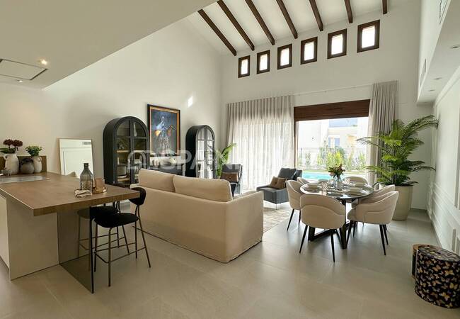 La Finca Resort Algorfa'da Havuzlu Modern 3 Yatak Odalı Evler 3